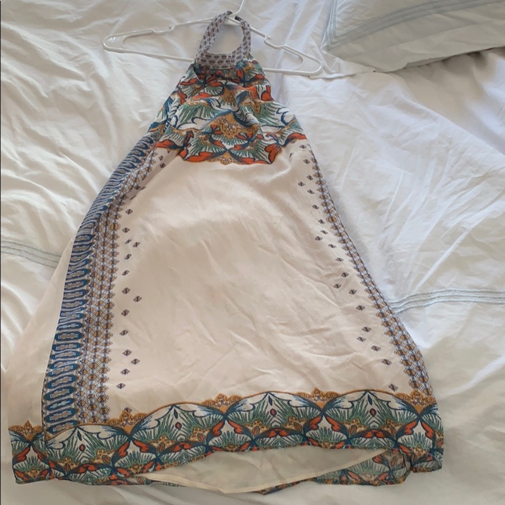 HALTER BACKLESS DRESS